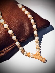 BeadyBliss Moonlight Handmade Necklace