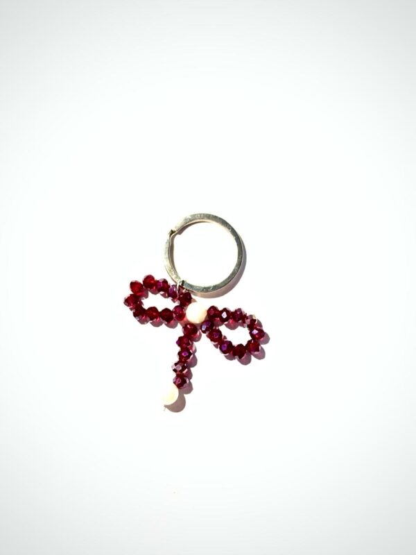Maroon and Pearl Twirl